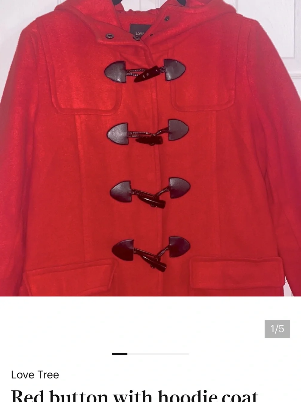 Love Tree bold red